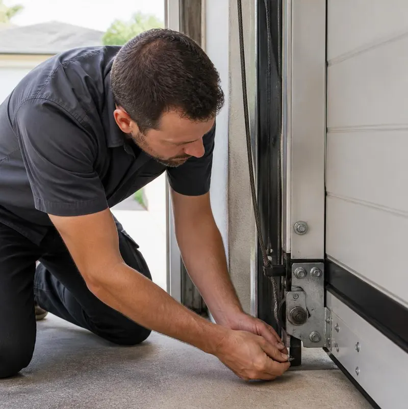 Off Track Door Repair in Cutler Bay